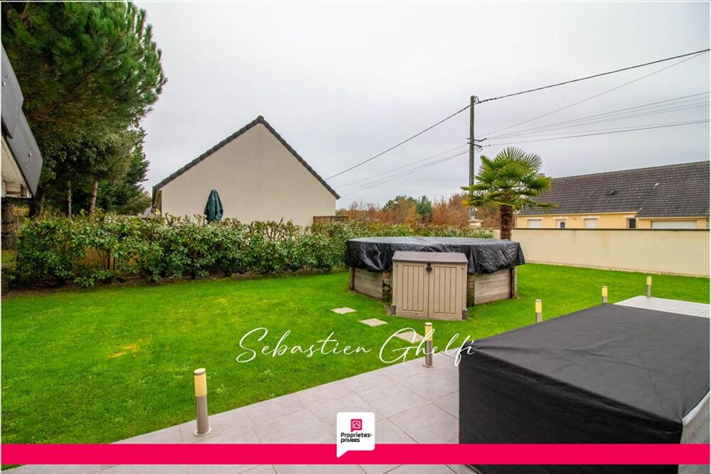 Maison avec 4 chambres- 2 salles d''eau-2 wc-cellier-garage