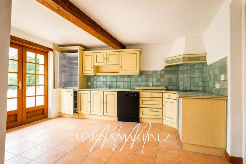 Maison en pierre rénovée avec dépendance de 120 m² et parc arboré de plus de 1880m2 - Villeneuve-la-Comptal
