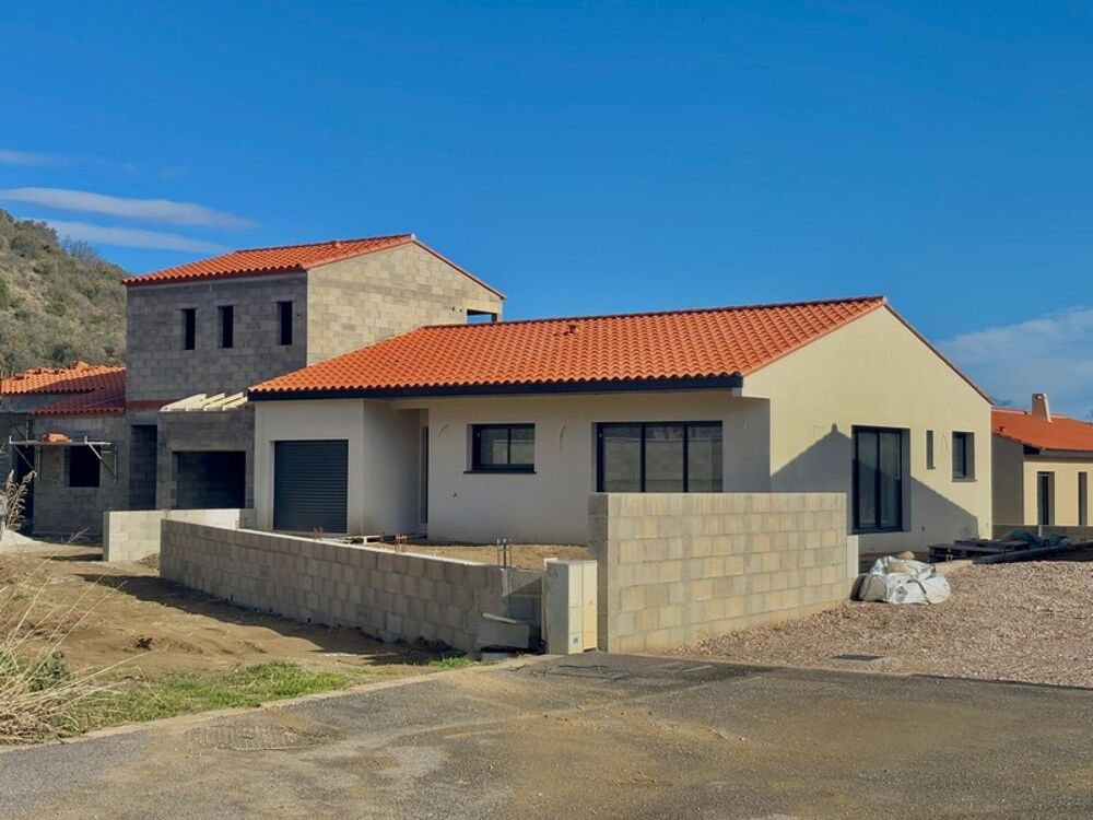 Dpt Pyrénées Orientales (66), à vendre RIA SIRACH maison neuve 4 pièces 111m² - terrain 504 m²