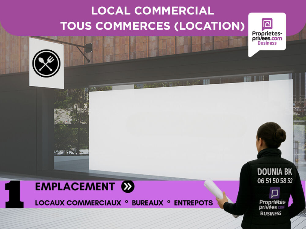   PONT-SAINTE-MAXENCE - LOCAL COMMERCIAL LIBRES POUR RESTAURATION 