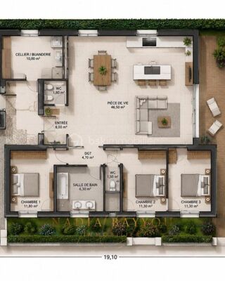  Maison 4 pi�ces 111 m� Barbaira