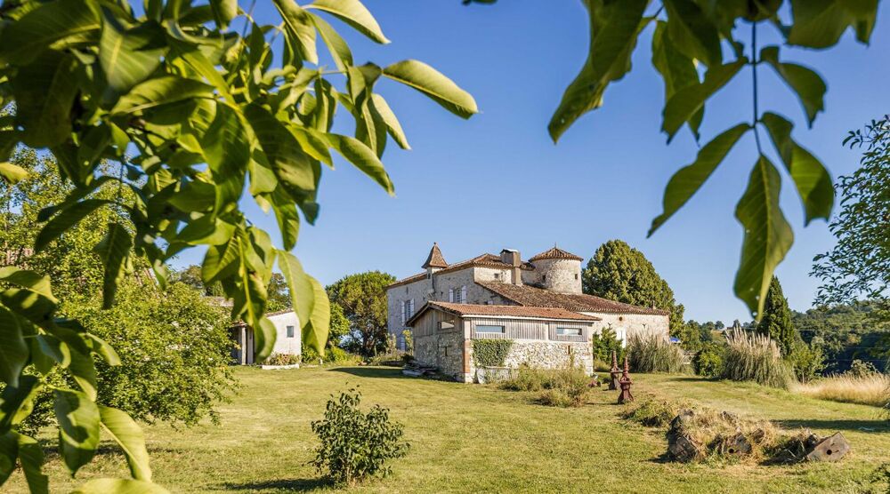 Vente Maison Château authentique du XIIIe siècle avec trois gîtes, piscine et 2 ha Villeneuve sur lot