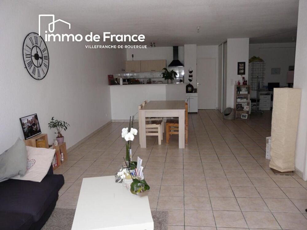 Vente Appartement Appartement loué Villefranche De Rouergue 2 pièces, 78 m² avec jardin, garage et parking Villefranche de rouergue
