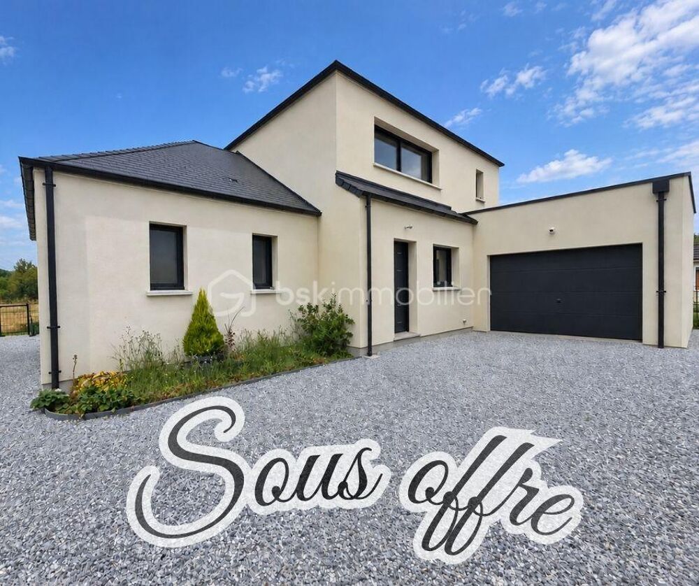 Maison contemporaine de 2023 avec 1 861 m² de terrain