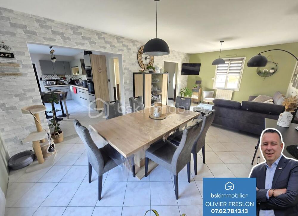Magnifique Pavillon de plain pied de 154m² à Saint Eloi