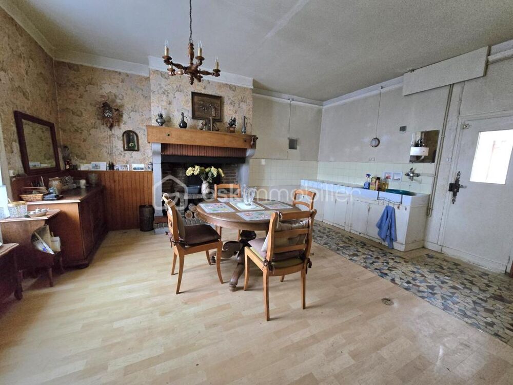 Maison de campagne 4 pièces avec jardin et dépendances