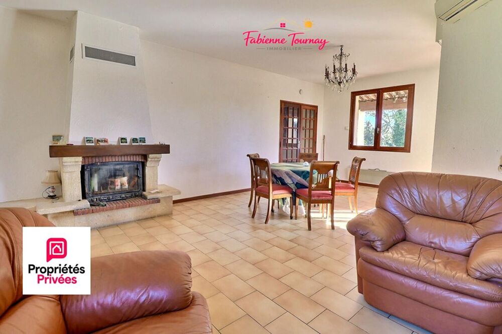 Vente Maison Villa 5 chambres, 2 salles d'eaux, grand garage, parcelle de 1600m² Bagnols sur ceze