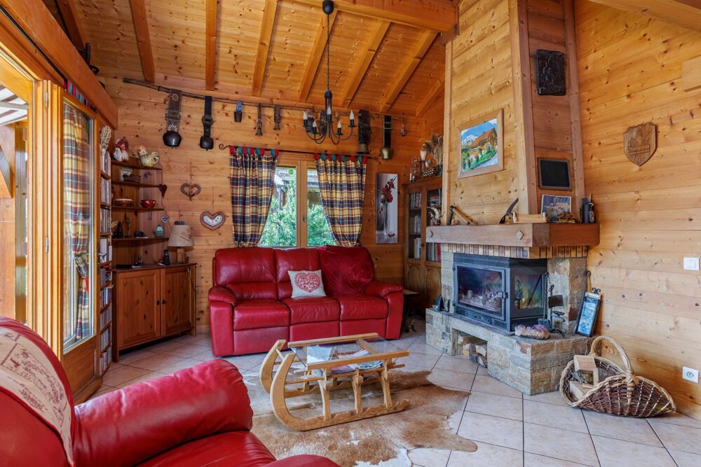 Vente Chalet Chalet à vendre en viager occupé - Vue panoramique - MANIGOD (74) Manigod