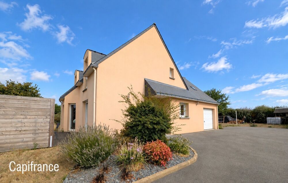 Maison à vendre 6 pièces LA GACILLY (56) - grand terrain - 4 chambres - 2 garages