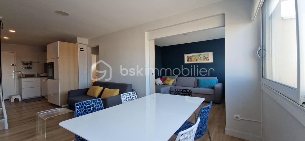 Vente Duplex/Triplex Carnon Est en 1ère Ligne-T2 avec terrasse vue mer et garage Carnon plage