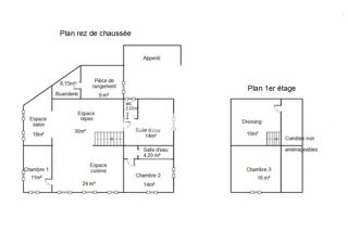  Maison à vendre 5 pièces 153 m²