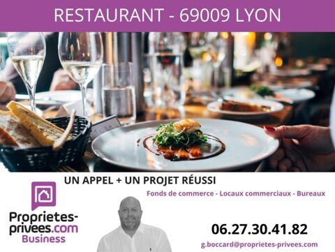 69009 LYON - BAR, RESTAURANT avec TERRASSE 209000 69009 Lyon
