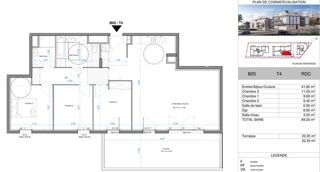  Appartement � vendre 4 pi�ces 89 m�