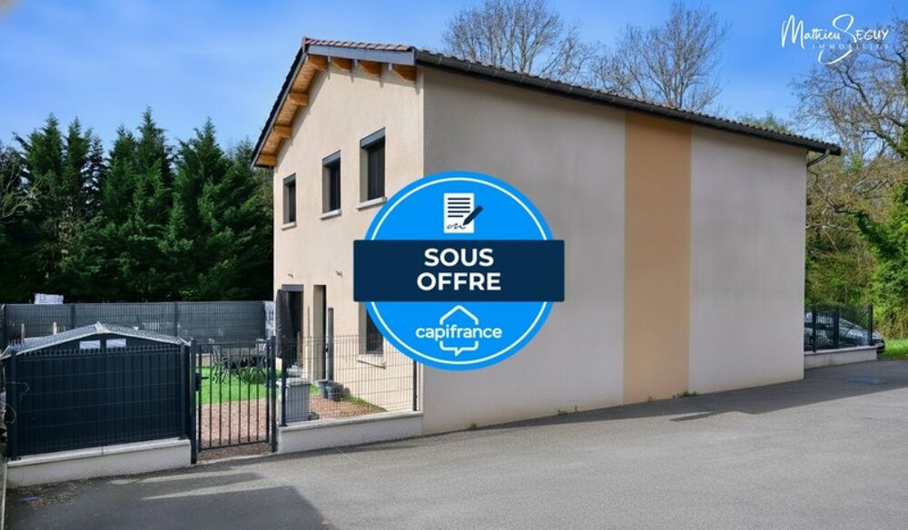 Vente Maison THURINS - MAISON récente P3 bis + Espace bureau avec cour de 60m² + 2 Parkings Thurins