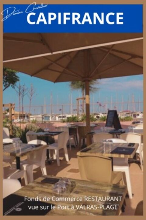 Fonds de commerce &agrave; vendre VALRAS PLAGE (34) 190000 34350 Valras plage