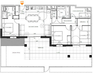  Appartement � vendre 4 pi�ces 85 m�