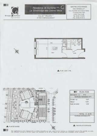  Appartement à vendre 1 pièce 22 m²