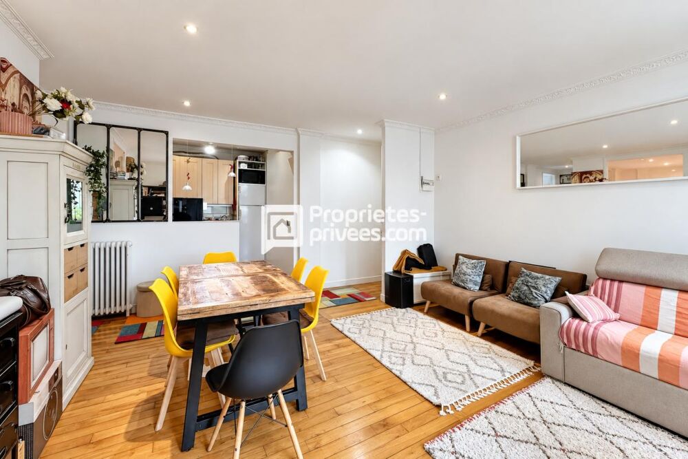 Vente Appartement 75015 PARIS BIR HAKEIM  - Appartement T3 - 2 chambres - 61.7 m2 - Proximité Tour Eiffel Paris 15