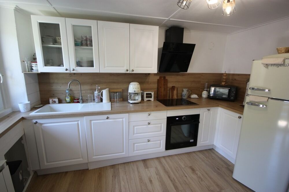 Dpt Ain (01), à vendre CHALEY maison P3 de 52 m² avec terrain non attenant de 351 m²
