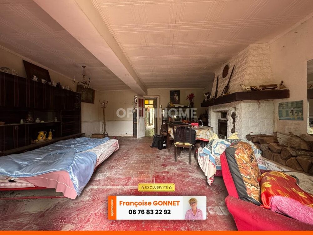Vente Maison Maison 4 pièces - 108 m² - 21 000 € - LUGNY CHAMPAGNE - 18140 Lugny champagne