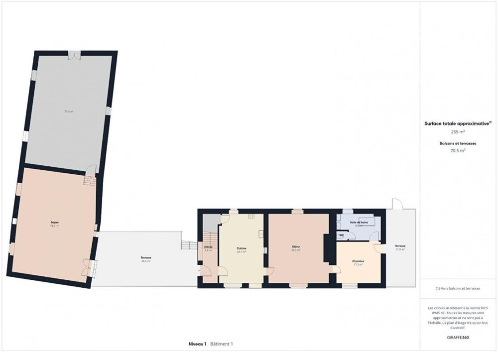  vendre  Proprit/chteau Chassiers (07110)