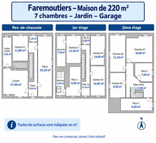  Maison à vendre 10 pièces 220 m²