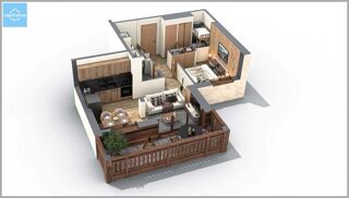  Appartement � vendre 3 pi�ces 50 m�