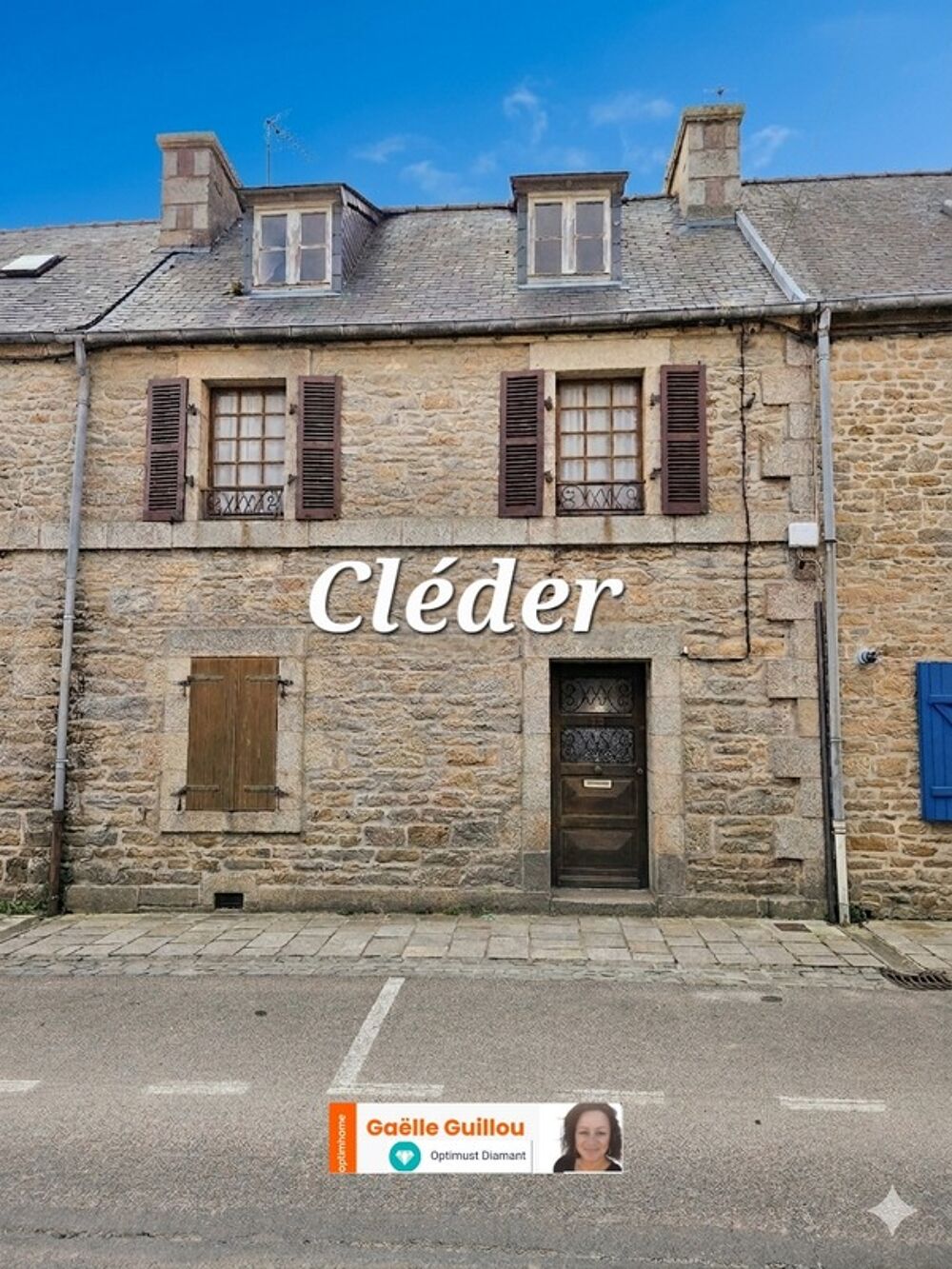 Vente Maison Cléder : Maison à rénover 4 pièces + combles aménageables Cleder