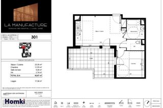  Appartement � vendre 2 pi�ces 42 m�