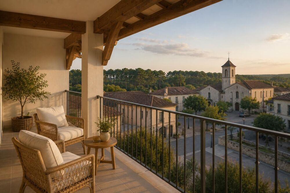 *Superbe T2 + terrasse couverte - parking
