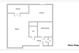  Appartement  vendre 1 pice 28 m