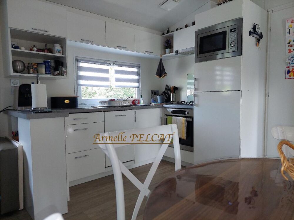 Vente Maison MAISON MOBILE OU MOBIL HOME AVEC PERGOLA VENDU AVEC TERRAIN TERRASSE PARKING ABRIS DE JARDIN CARPORT 3KM DE VILLERS SUR MER (BLO Blonville sur mer