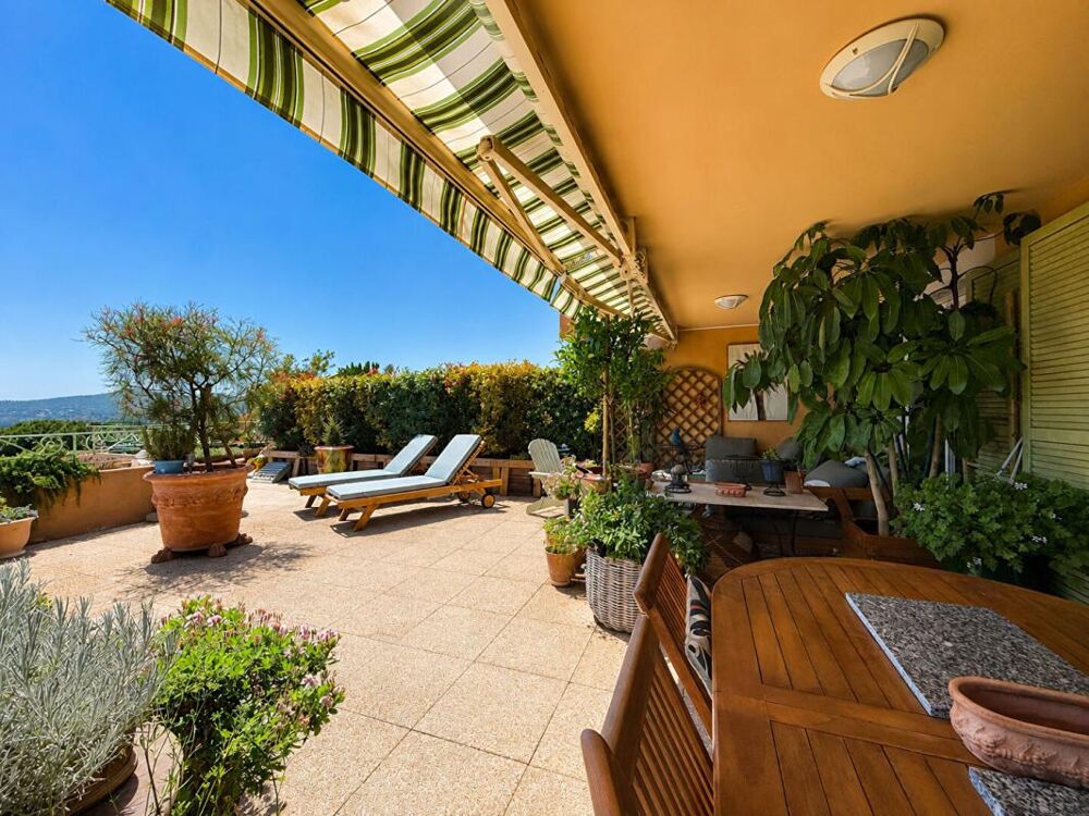 BORMES-LES-MIMOSAS - LE PIN - APPARTEMENT VUE MER AUX ALLURES DE VILLA
