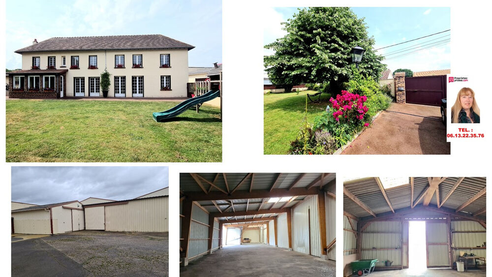 Vente Proprit/Chteau Les Andelys proche - Au calme - Proprit de 200 m2 -  4 chambres - avec 516 m2 de btiments sur 2.500 m2 de terrain plat -  Pri Les andelys