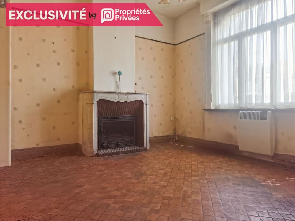 Vente Maison WATTRELOS, maison de type 1930 au beau potentiel avec jardin Wattrelos