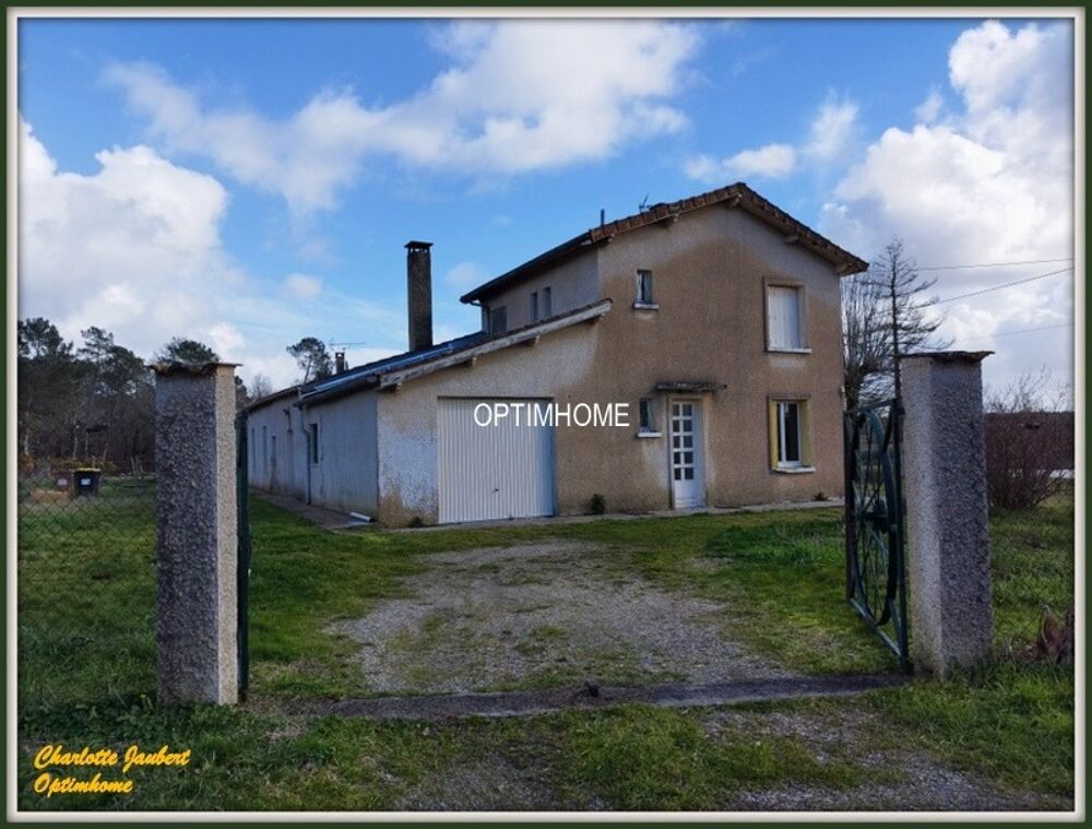 Vente Propriété/Château ensemble de 2 maisons+ dependances + grand terrain + point d'eau Donnezac