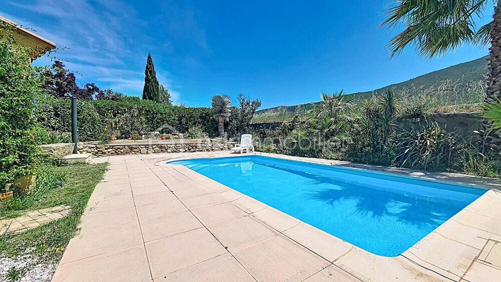 Villa 4 faces avec piscine et vue sur le Canigou