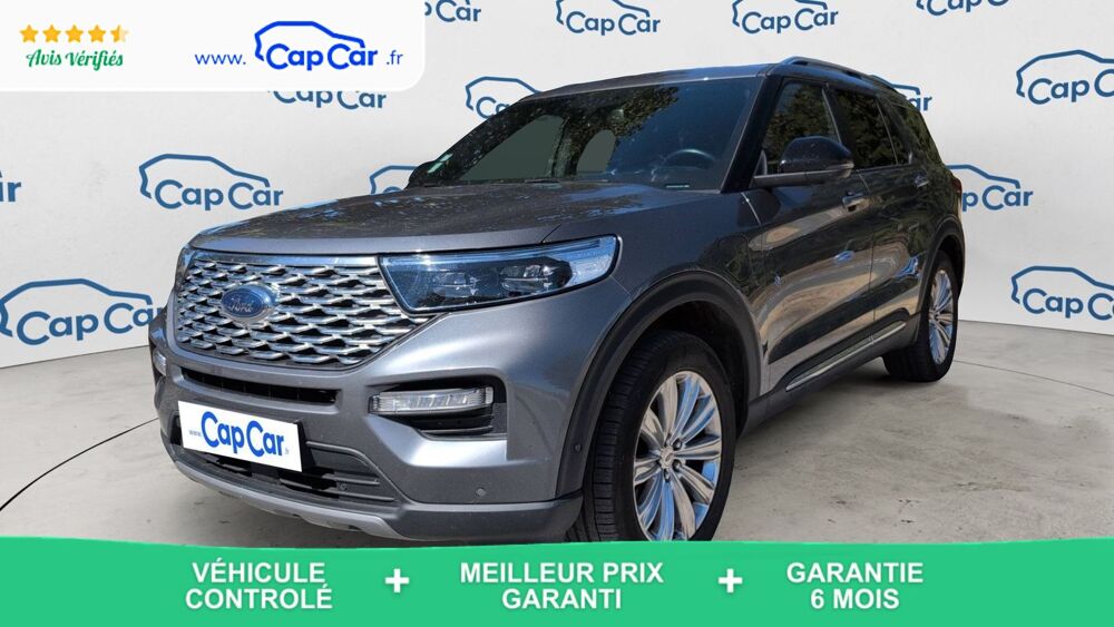 Explorer 3.0 EcoBoost 457 Plug-in-Hybrid AWD BVA10 Platinium - 7 plac 2021 occasion 42780 Violay