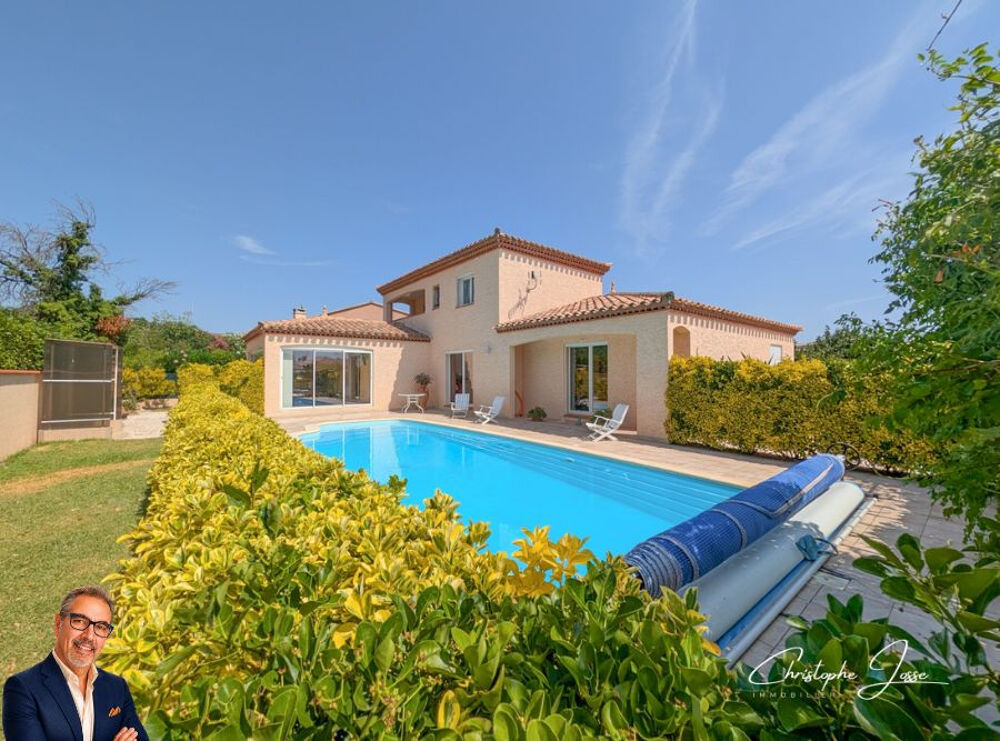 Villa méditerranéenne 4 chambres avec piscine, jardin arboré et intimité rare