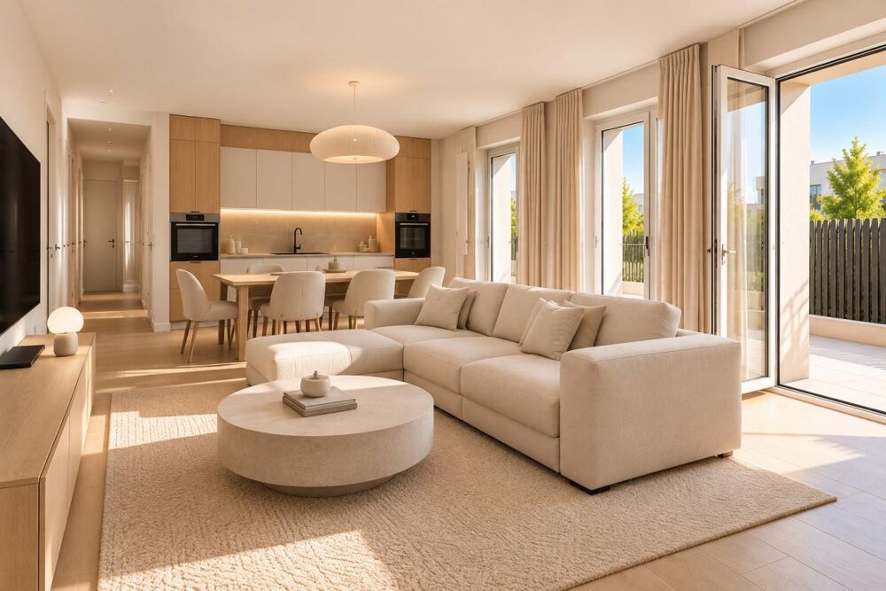 Vente Appartement SUPERBE APPARTEMENT 3 PIECES AVEC TERRASSE + PARKING Torcy