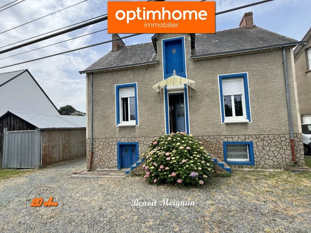 Maison en pierre avec dépendance et terrain  Saint-Gildas-des-Bois