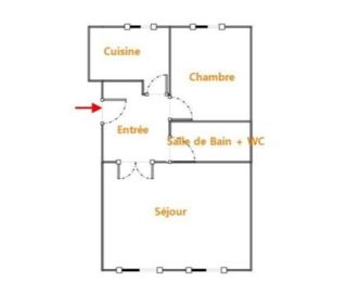  Appartement à vendre 3 pièces 57 m²