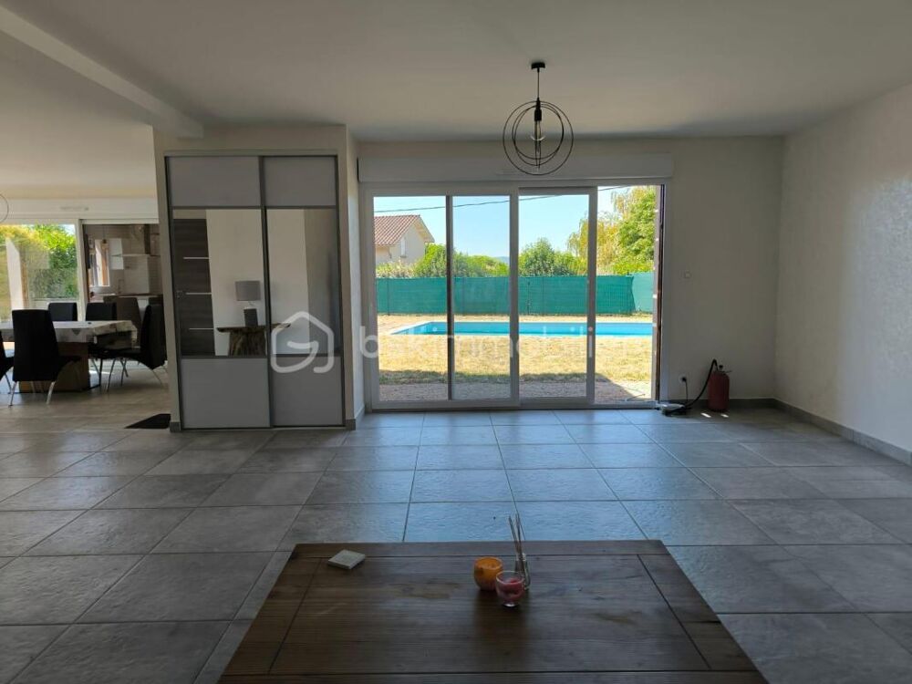 Vente Maison SUPERBE MAISON RÉCENTE (2018) AVEC PISCINE ET VUE DÉGAGÉE – GILLONNAY (38260) Gillonnay