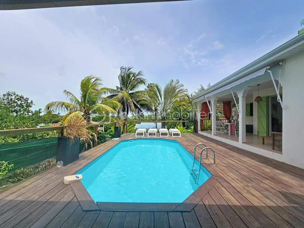 Villa 4 chambres avec piscine Sainte Anne