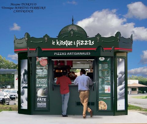 Fonds de Commerce Kiosque à Pizza à Vierzon (18) à Vendre en Exclusivité 86500 18100 Vierzon