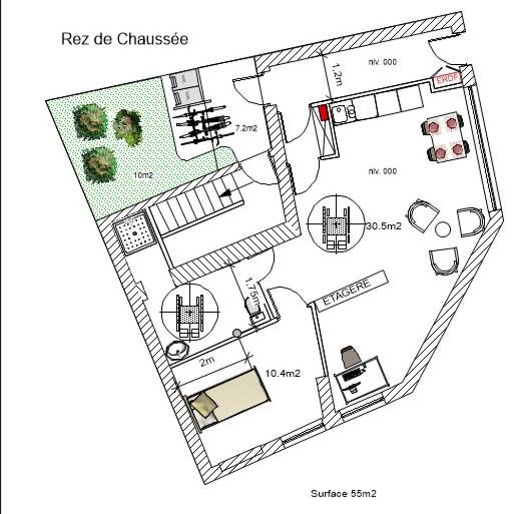 Location Appartement Appartement de 55m2 à louer sur Lille Lille