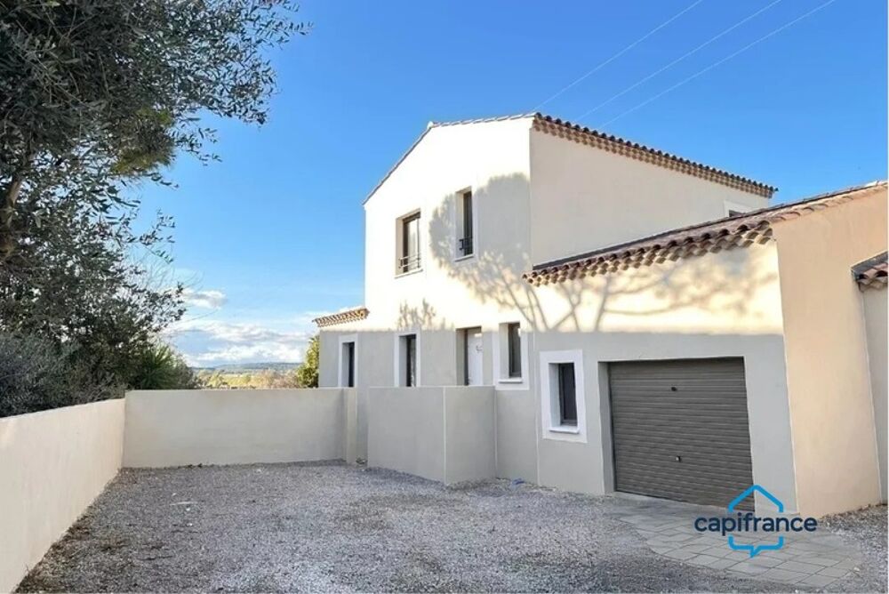 Vic la gardiole, entre Montpellier et Sète, Maison neuve de 111m2 sur une parcelle de 1500m2 à quelques min de la plage