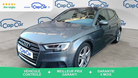 Audi A3 35 TFSI 150 S-Tronic 7 S line - Entretien constructeur 2019 occasion Paris 75006