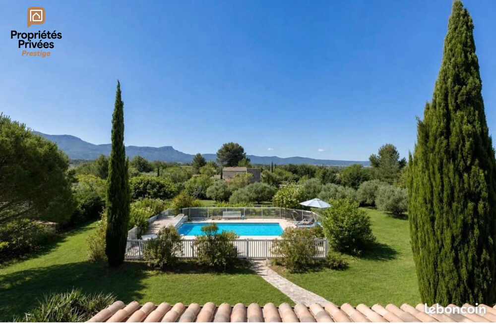 Vente Villa POURRIÈRES - 2 HABITATIONS, 207 M², PISCINE, GARAGE, TERRAIN 4 000 M² Pourrieres