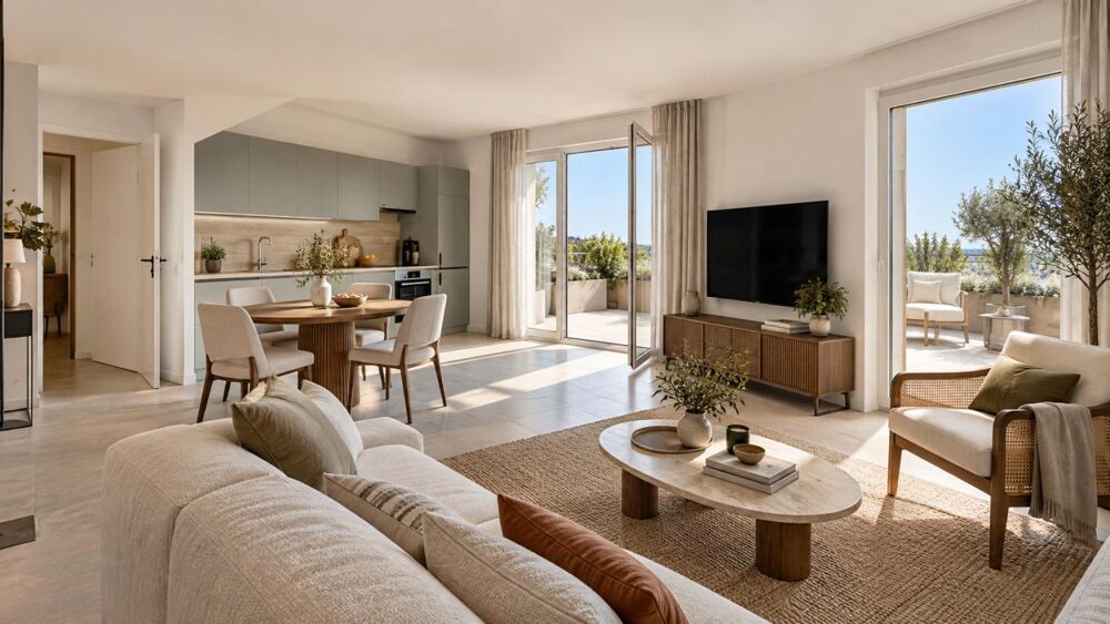 * FRAIS DE NOTAIRES OFFERTS * CENON  T3 AVEC TERRASSE DE 40 M² + 2 PARKINGS